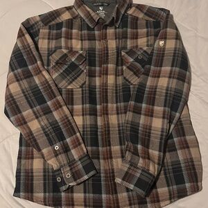 Kuhl Plaid Button-Up Shirt